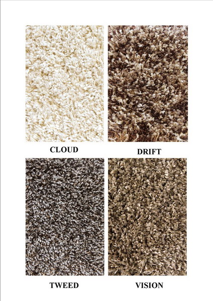 ULTIMATE SHAG Rug Range *Heat set, Belgium made