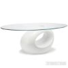 Picture of JUPITER Fiber Glass Coffee Table in White Color