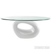 Picture of JUPITER Fiber Glass Coffee Table in White Color