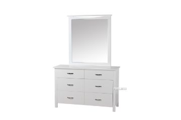 Picture of PORTLAND 6-Drawer Dresser with Mirror