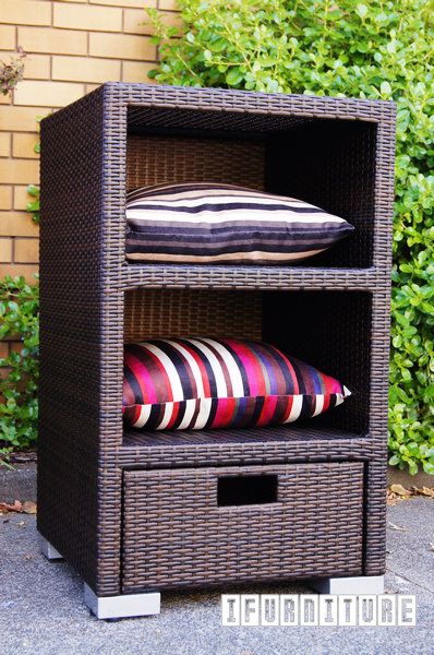 Picture of IOLANI Rattan Storage Shelf/Locker