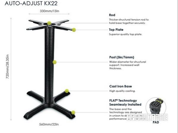 Picture of KX22 FLATTECH Auto Adjust Table Base