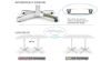 Picture of [Commercial Supply Only] UR22 FLATTECH Auto Adjust Table Base 