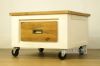 Picture of WHITE HORSE Acacia Side Table with Wheels