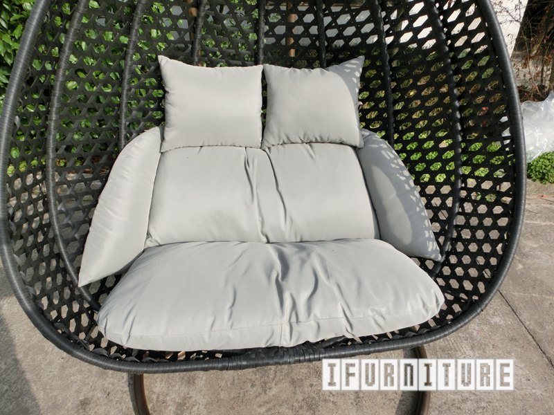 ARCHITECT Double Seat Rattan Hanging Egg Chair