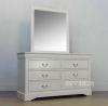 Picture of LOUIS PHILIPPE III Dressing Table With Mirror *White