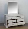 Picture of LOUIS PHILIPPE III Dressing Table With Mirror *White