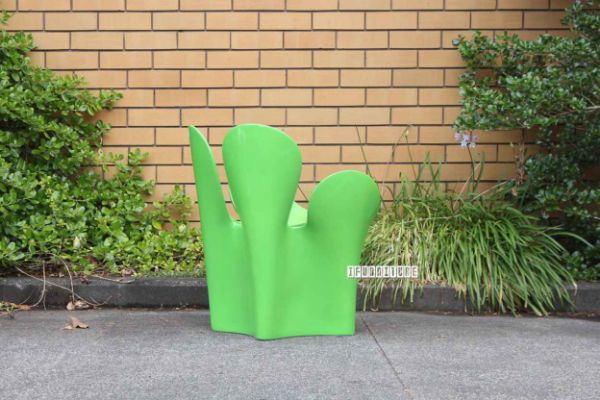 Picture of REPLICA CLOVER Chair (Fiber Glass) - Green