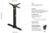 Picture of KT22 FLATTECH Auto Adjust Bar Height Base *Pair