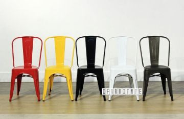 Picture of TOLIX Replica Dining Chair - Red