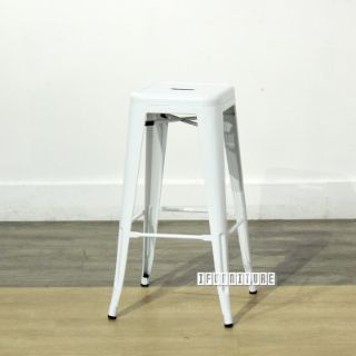 Picture of TOLIX Replica Bar Stool *White H75