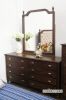 Picture of PRAGUE 8-Drawer Dresser with Mirror (Silver Wattle Timber)