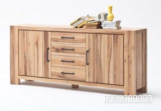 Picture of CARDIFF 206 Sideboard*Solid European Wild Oak & Made in Europe - BASSANO (Medium Color)