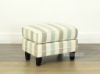 Picture of NORAH  Fabric Ottoman (Wide Stripy)