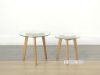 Picture of PARIS 1+1 Side Table Set*Solid Oak Legs