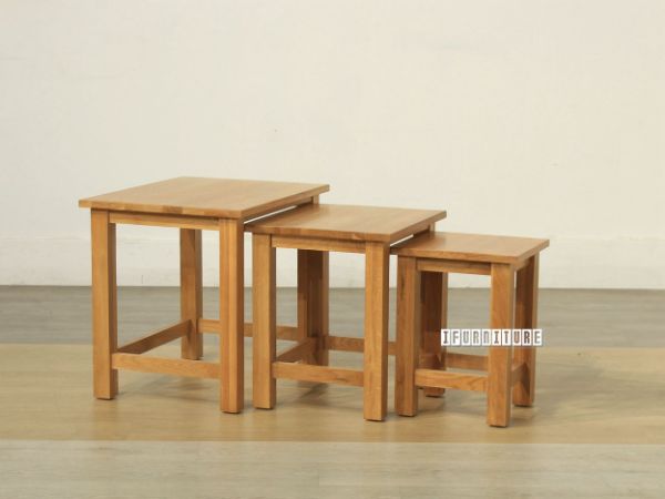 Picture of OAKLAND Solid Oak Nest Table