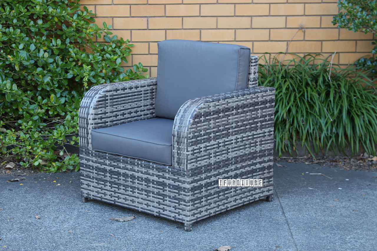 RILEY 6 PC Outdoor Reclining Sofa & Dining Set