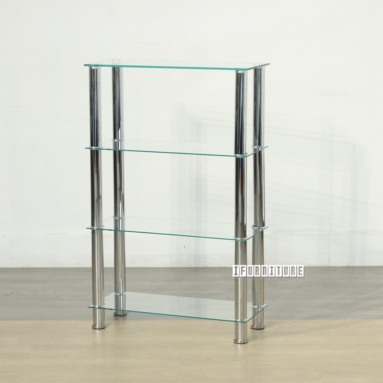 STUDIO Glass 4 Tier Rack *Clear Glass