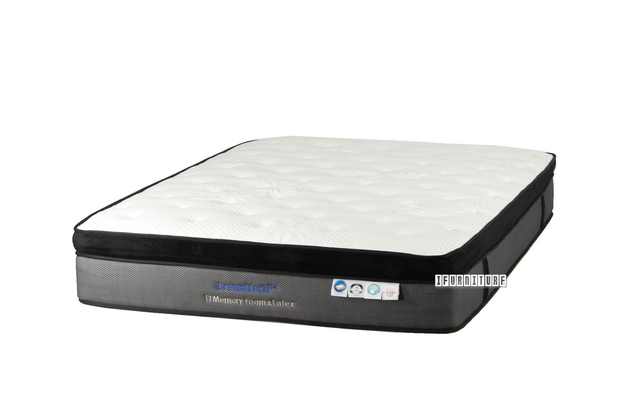 T7 Memory Foam & Latex Pocket Spring Mattress *Queen/ King