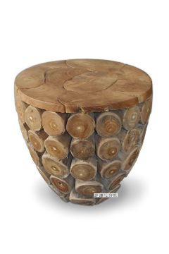 Picture of DECO T117 Round Coin Stool *Solid Teak