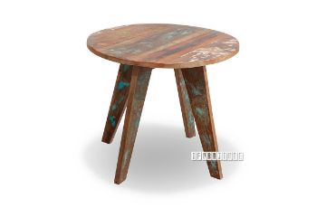 Picture of MALMO Solid Recycled Wood Round Side Table
