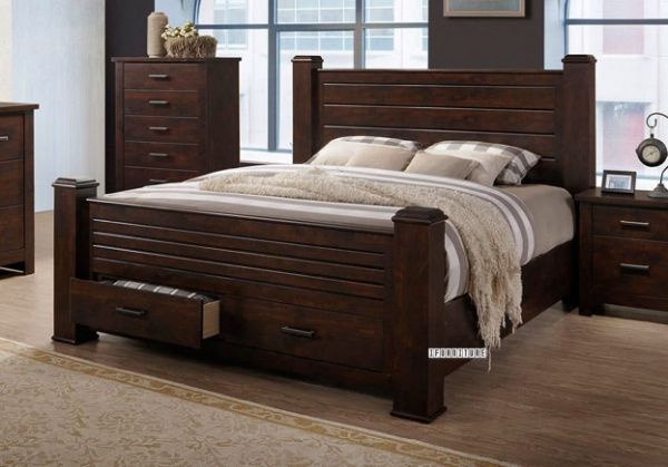 Picture of LIMERICK Bed Frame with Storage Box in Queen Size/Super King/Eastern King Size