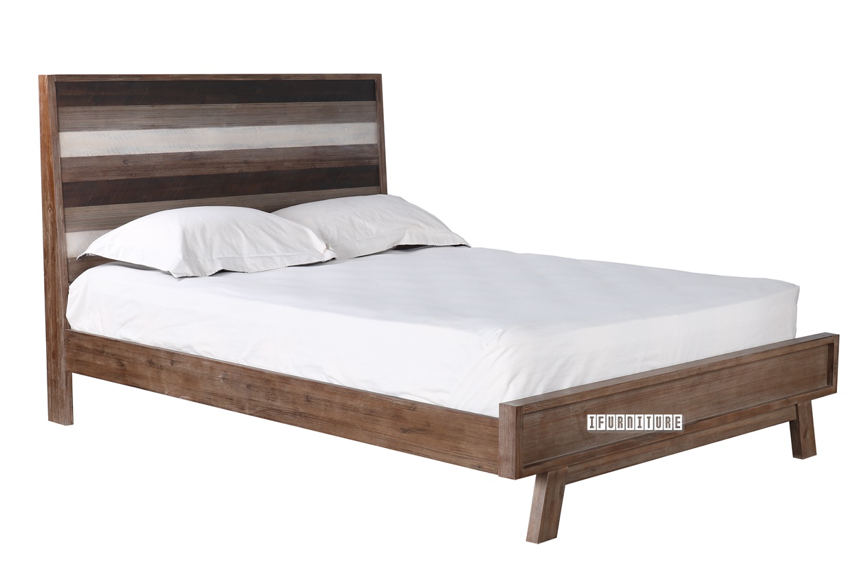 BOTSWANA Solid Acacia Queen/Super King Bed
