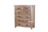 Picture of FRANCO 6-DRawer Solid NZ Pine Wood Tallboy 