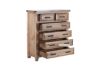 Picture of FRANCO 6-DRawer Solid NZ Pine Wood Tallboy 