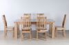 Picture of FRANCO 7PC Dining Set (Solid NZ Pine) - 1.8M Table + 6 Chairs 