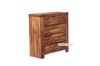 Picture of PHILIPPE 4-Drawer Tallboy (Rustic Java Colour)