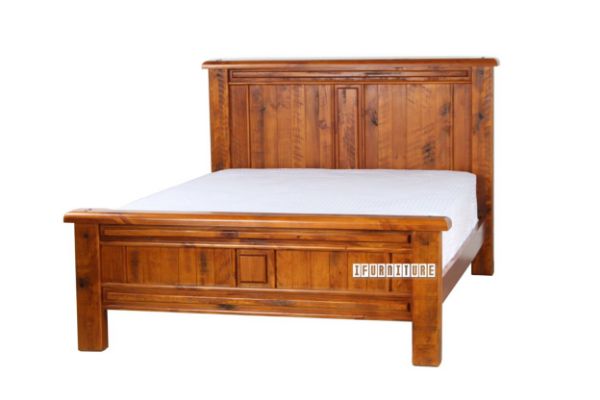 Picture of FOUNDATION Bed Frame (Rustic Pine) - Super King