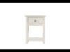 Picture of METRO 1-Drawer Bedside Table (Cream)