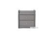 Picture of SHADOW Fabric Bedside Table *Grey