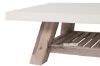 Picture of ANTON White Concrete on Solid Acacia Wood Coffee Table