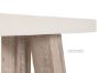 Picture of ANTON White Concrete on Solid Acacia Wood Hall Table