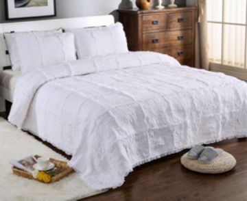 Picture of BES003 Cotton Quilted Bedspread 3PC Set