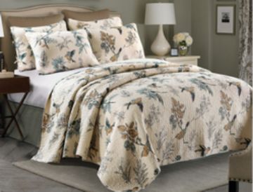 Picture of BES007 Cotton Quilted Bedspread 3PC Set