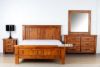 Picture of FOUNDATION Bed Frame (Rustic Pine) - Queen