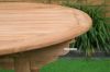 Picture of BALI 1.6M-2.4M/1.8M-2.4M Solid Teak Wood Extendable Outdoor Dining Set (7PC/9PC)