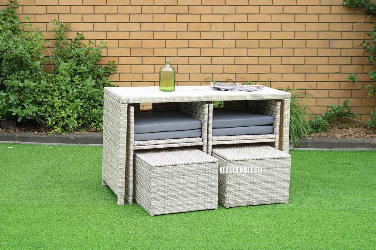 CHALK 5PC Spacesaver Outdoor Set