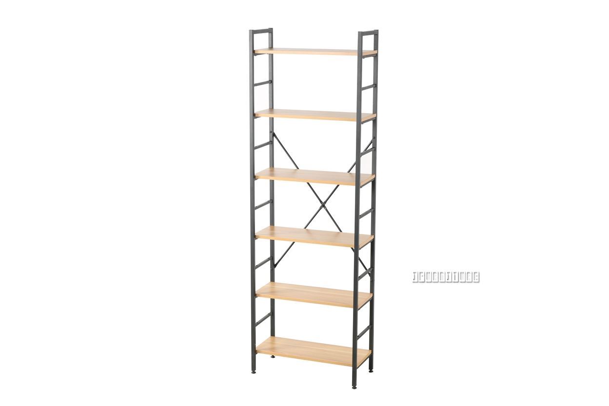 CITY 182 Narrow Bookshelf (Black)