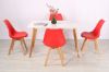 Picture of EFRON 1.2M/1.4M/1.6M 5PC Dining Set (Red)