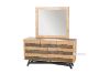 Picture of BARBADOS 7 DRW Dressing Table (Reclaimed Timber)