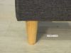 Picture of MADRID Fabric Bed Frame in Single/King Single/Double/Queen/King Size