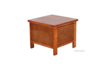 Picture of METRO Pine Lamp Table* Caramel