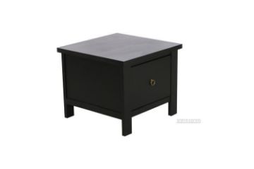 Picture of METRO Pine Side Table (Black)