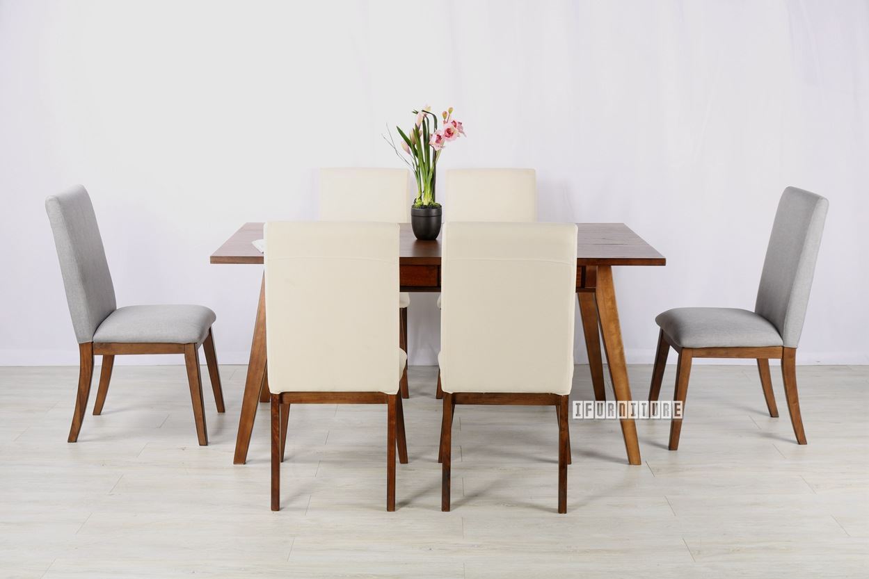TAPPER 163 7PC Dining Set *Cream