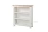 Picture of SICILY 110x100cm Solid Wood with Ash Top Bookshelf 