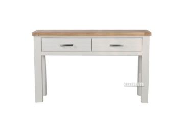 Picture of SICILY 2-Drawer Solid Wood with Ash Top Console Table